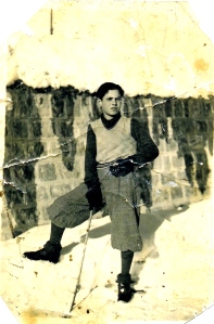 Joseph Labi at 15 in Italian village