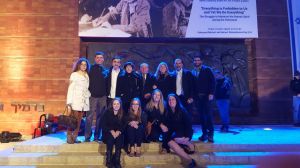 Joseph honored by his family at Holocaust Memorial Stage